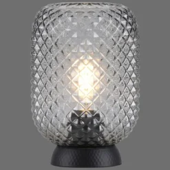 Lampe de table Leuchten Direkt REISHI Noir, 1 lumière