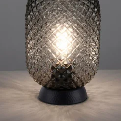 Lampe de table Leuchten Direkt REISHI Noir, 1 lumière