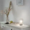 Lampe de table Leuchten Direkt REISHI Argenté, 1 lumière