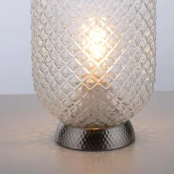 Lampe de table Leuchten Direkt REISHI Argenté, 1 lumière