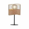 Lampe de table Leuchten-Direkt REED Noir, 1 lumière
