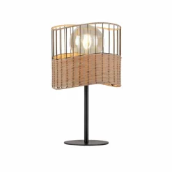 Lampe de table Leuchten-Direkt REED Noir, 1 lumière