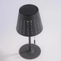 Lampe de table Leuchten-Direkt MANDY LED Anthracite, 1 lumière