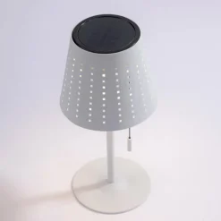Lampe de table Leuchten-Direkt MANDY LED Blanc, 1 lumière