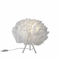 Lampe de table Leuchten-Direkt LOLASMART-NAOMI LED Blanc, 1 lumière, Télécommandes