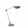 Lampe de table Leuchten-Direkt NIKLAS LED Noir, Argenté, 1 lumière