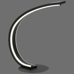 Lampe de table Leuchten-Direkt Q-VITO LED Anthracite, 1 lumière, Télécommandes