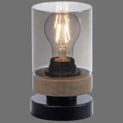 Lampe de table Leuchten-Direkt PASQUAL Noir, 1 lumière