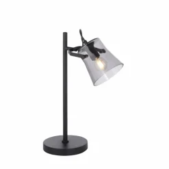 Lampe de table Leuchten-Direkt TINULA Noir, 1 lumière