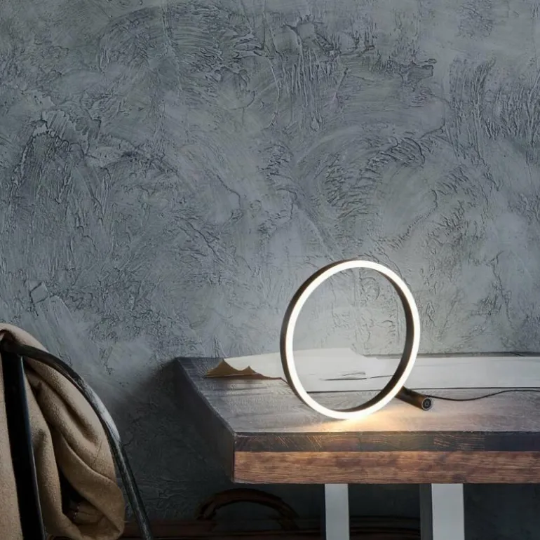 Lampe de table Leuchten-Direkt RITUS LED Anthracite, 1 lumière