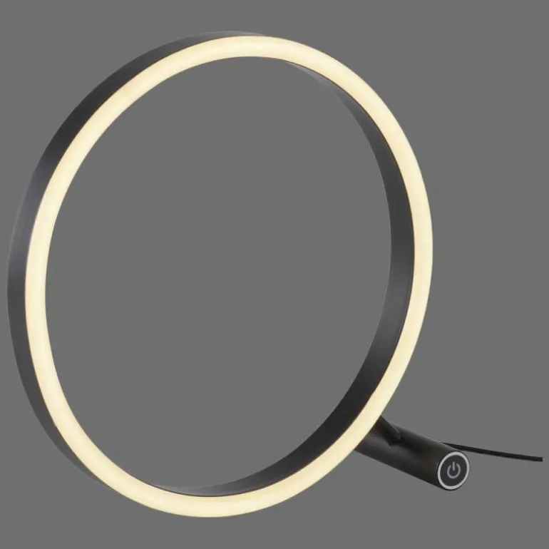 Lampe de table Leuchten-Direkt RITUS LED Anthracite, 1 lumière