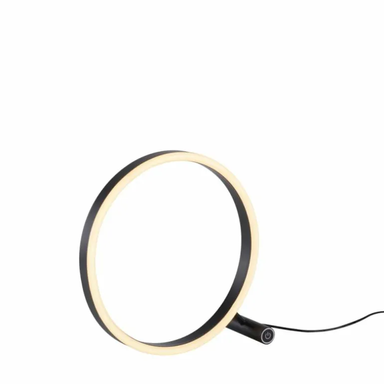 Lampe de table Leuchten-Direkt RITUS LED Anthracite, 1 lumière