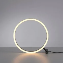 Lampe de table Leuchten-Direkt RITUS LED Anthracite, 1 lumière