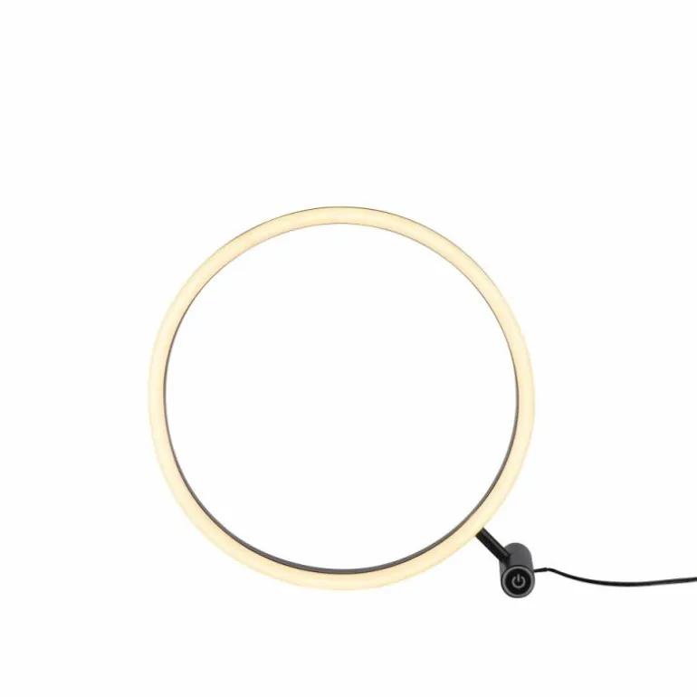 Lampe de table Leuchten-Direkt RITUS LED Anthracite, 1 lumière