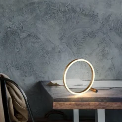 Lampe de table Leuchten-Direkt RITUS LED Laiton, 1 lumière