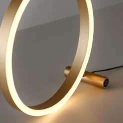 Lampe de table Leuchten-Direkt RITUS LED Laiton, 1 lumière