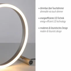 Lampe de table Leuchten-Direkt RITUS LED Aluminium, 1 lumière