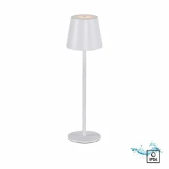 Lampe de table Leuchten-Direkt EURIA LED Blanc, 1 lumière