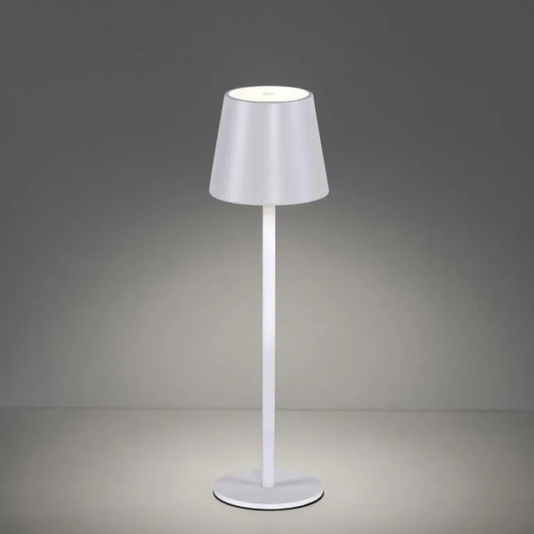 Lampe de table Leuchten-Direkt EURIA LED Blanc, 1 lumière