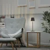 Lampe de table Leuchten-Direkt EURIA LED Noir, 1 lumière