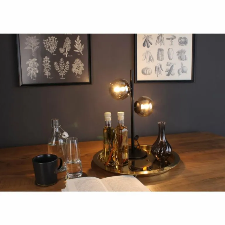Lampe de table Luce Design NEPTUN Noir, 2 lumières