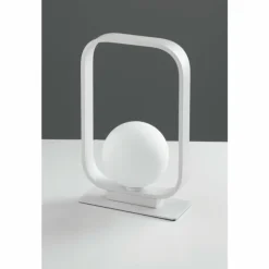 Lampe de table Luce-Design Roxy Blanc, 1 lumière