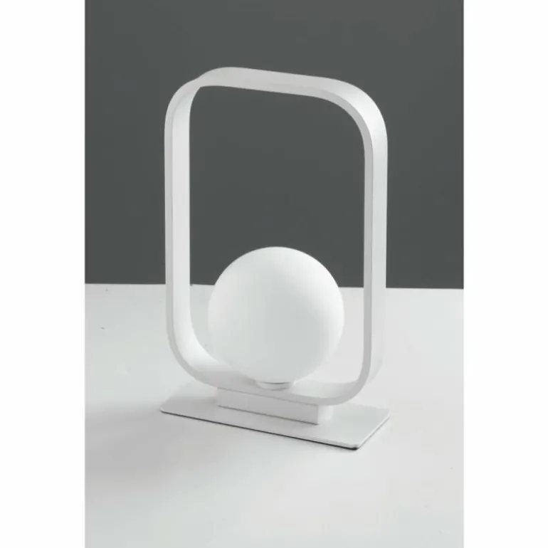 Lampe de table Luce-Design Roxy Blanc, 1 lumière