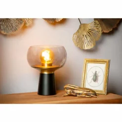 Lampe de table Lucide FARRIS Noir, 1 lumière