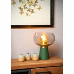 Lampe de table Lucide FARRIS Vert, 1 lumière