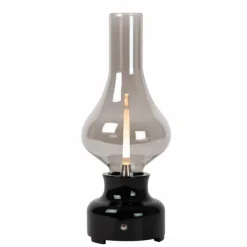 Lampe de table Lucide JASON LED Noir, 1 lumière