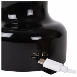 Lampe de table Lucide JASON LED Noir, 1 lumière