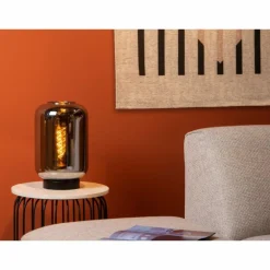 Lampe de table Lucide JOANET Noir, 1 lumière