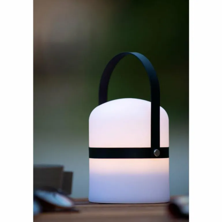 Lampe de table Lucide LITTLEJOE LED Noir, Blanc, 1 lumière