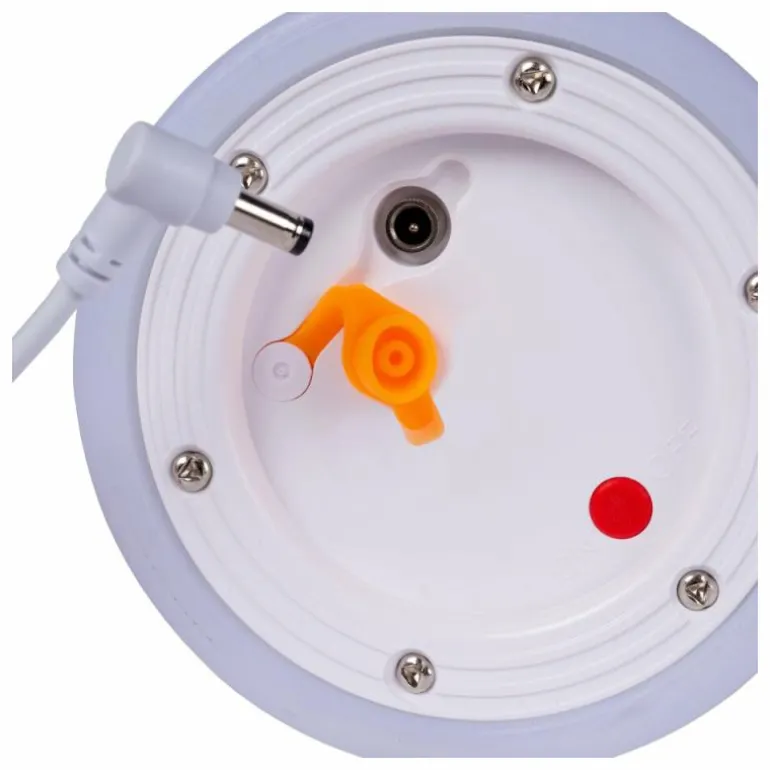 Lampe de table Lucide LITTLEJOE LED Noir, Blanc, 1 lumière