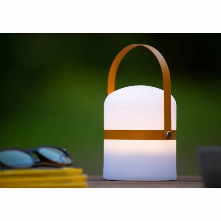 Lampe de table Lucide LITTLEJOE LED Brun, Blanc, 1 lumière