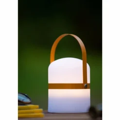 Lampe de table Lucide LITTLEJOE LED Brun, Blanc, 1 lumière