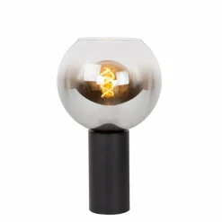 Lampe de table Lucide MARIUS Noir, 1 lumière