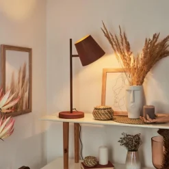 Lampe de table Lungre Rouille, 1 lumière
