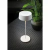Lampe de table Lutec COCKTAIL LED Blanc, 1 lumière