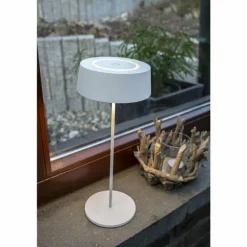 Lampe de table Lutec COCKTAIL LED Blanc, 1 lumière