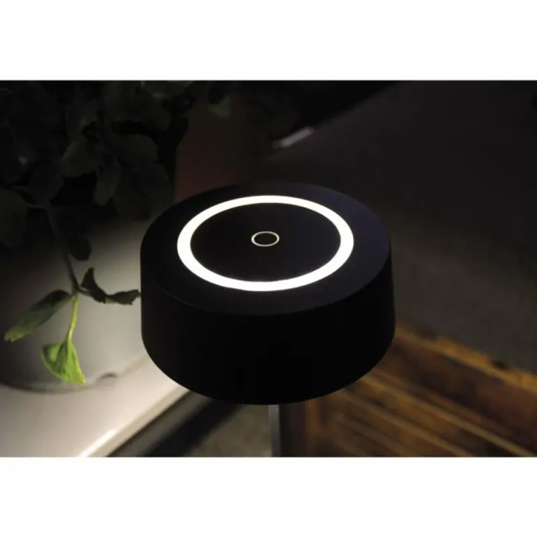 Lampe de table Lutec COCKTAIL LED Noir, 1 lumière