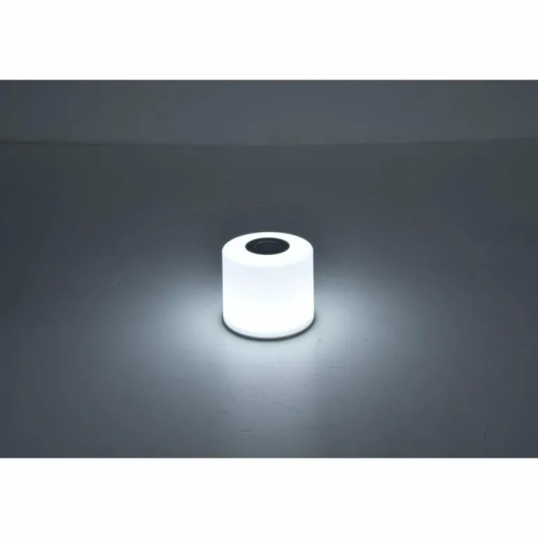 Lampe de table Lutec NOMA LED Blanc, 1 lumière, Changeur de couleurs