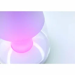 Lampe de table Lutec PEPPER LED Blanc, 1 lumière, Changeur de couleurs