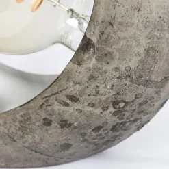 Lampe de table Magredis Argent Oxydé, 1 lumière