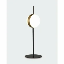 Lampe de table Mantra CUBA LED Or, Noir, 1 lumière