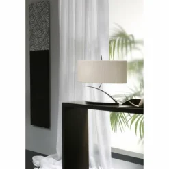 Lampe de table Mantra Eve Chrome, 2 lumières