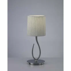 Lampe de table Mantra Lua Nickel mat, 1 lumière