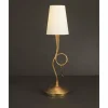 Lampe de table Mantra Paola Or, 1 lumière
