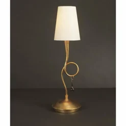 Lampe de table Mantra Paola Or, 1 lumière