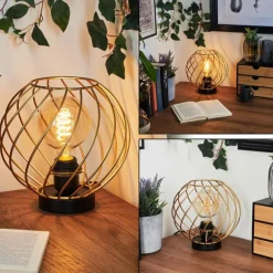 Lampe de table Miton Noir, 1 lumière